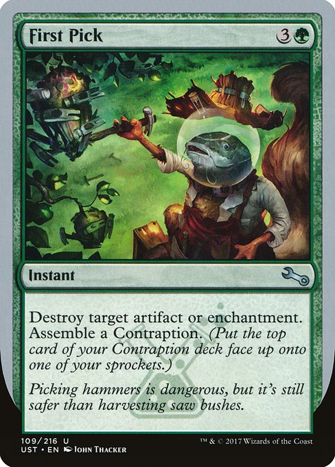 First Pick (109) [Unstable]