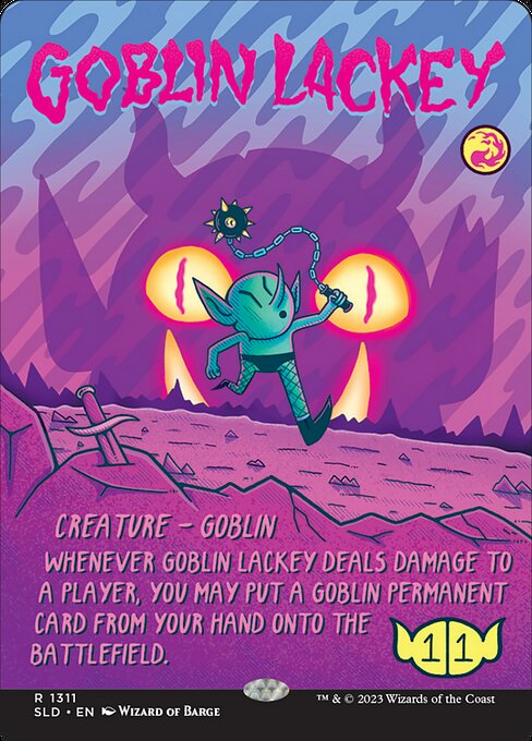 Goblin Lackey (1311) [Secret Lair Drop] [Borderless]