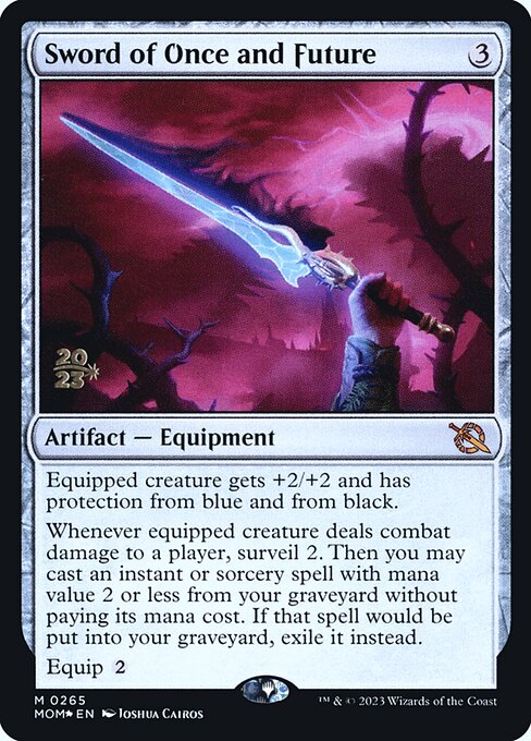 Sword of Once and Future (265s) [March of the Machine Promos]