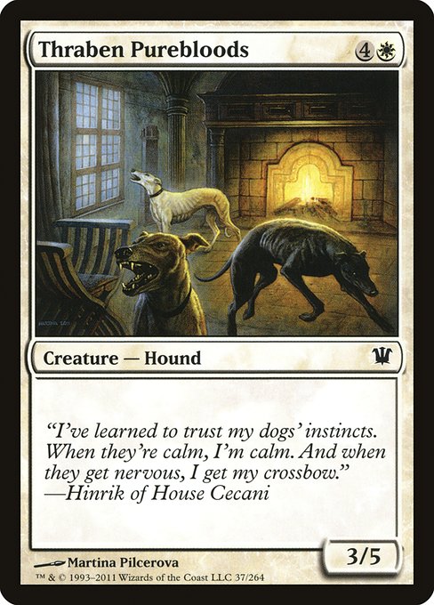 Thraben Purebloods (37) [Innistrad]