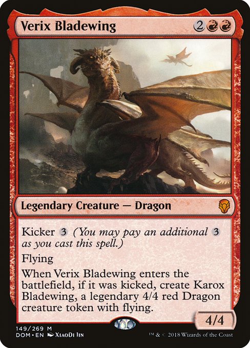 Verix Bladewing (149) [Dominaria]