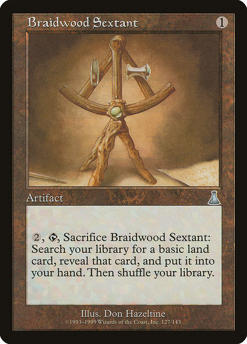 Braidwood Sextant (127) [Urza's Destiny]