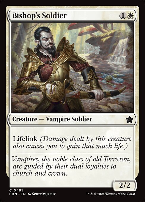 Bishop's Soldier (491) [Foundations]