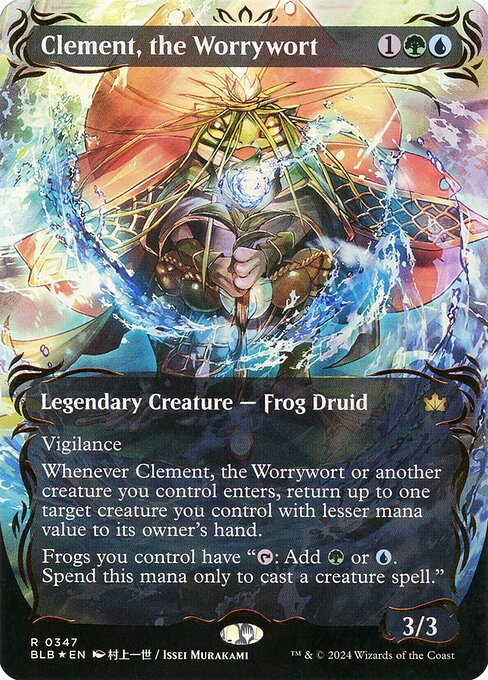 Clement, the Worrywort (347) [Bloomburrow]