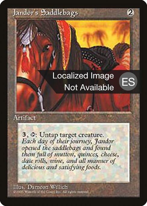 Jandor's Saddlebags (330) [Fourth Edition Foreign Black Border]