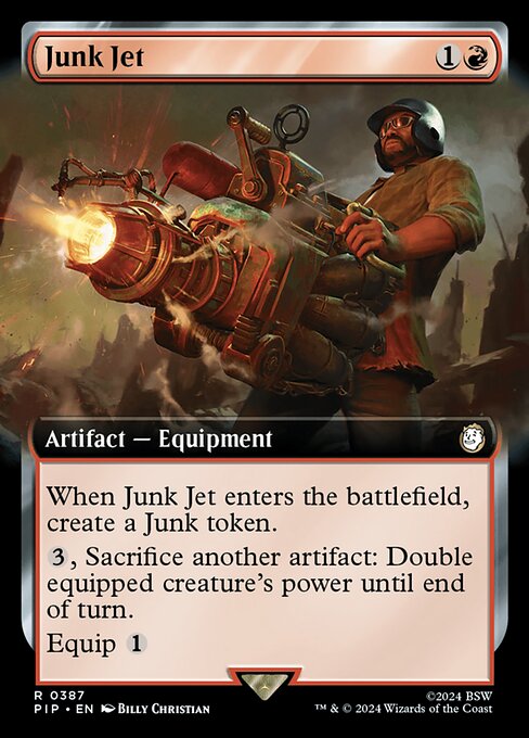 Junk Jet (387) [Fallout] [Extended Art]