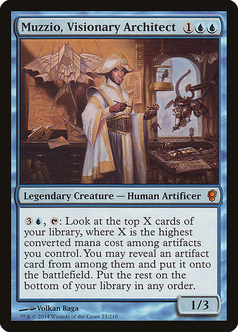 Muzzio, Visionary Architect (23) [Conspiracy]