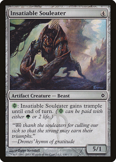 Insatiable Souleater (140) [New Phyrexia]