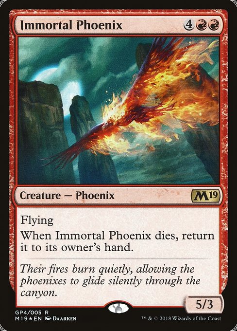 Immortal Phoenix (GP4) [M19 Gift Pack]