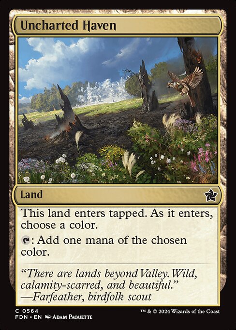 Uncharted Haven (564) [Foundations]