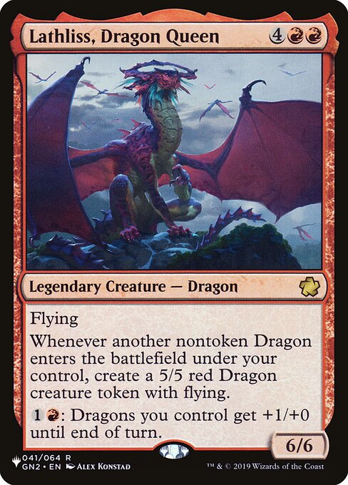 Lathliss, Dragon Queen (GN2-41) [The List]
