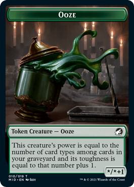 Ooze Token (10) [Innistrad: Midnight Hunt]