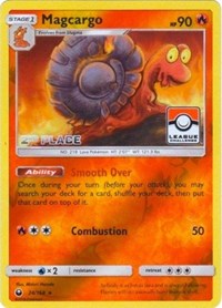 Magcargo - 24/168 (League Challenge) [2nd Place] (024/168) [League and Championship Cards]