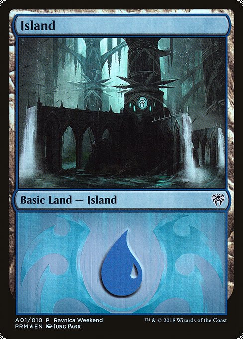 Island (A01) [GRN Ravnica Weekend]