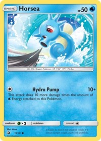 Horsea (16) (16/70) [Dragon Majesty]