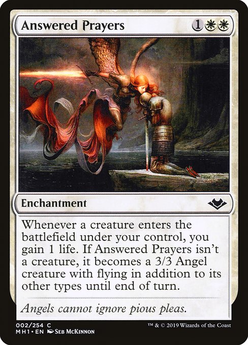 Answered Prayers (2) [Modern Horizons]