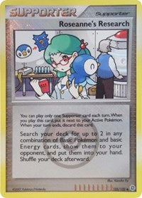Roseanne's Research - 125/132 (League Promo) (125/132) [League and Championship Cards]