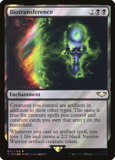 Biotransference (30★) [Warhammer 40,000 Commander]