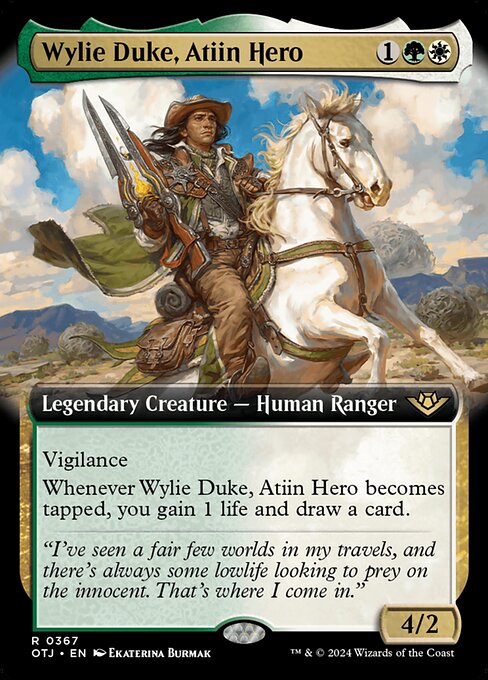 Wylie Duke, Atiin Hero (367) [Outlaws of Thunder Junction]