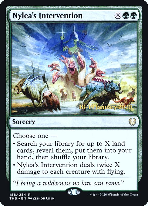 Nylea's Intervention (188s) [Theros Beyond Death Promos]