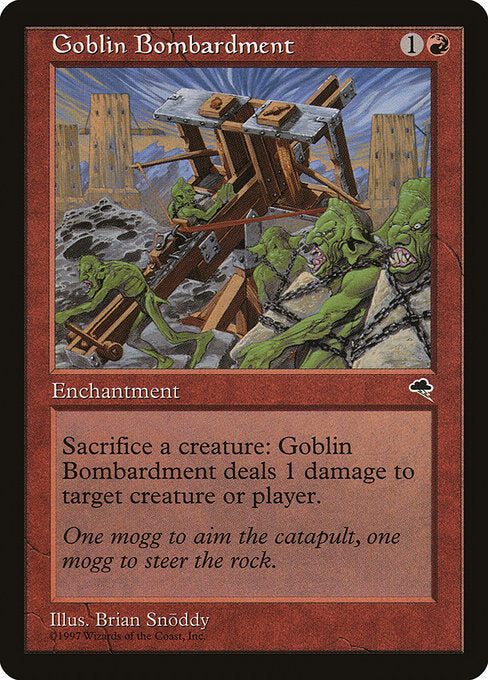 Goblin Bombardment (179) [Tempest]