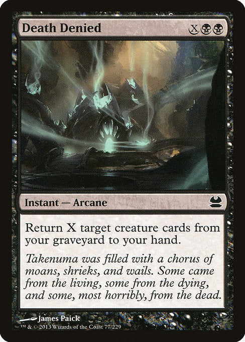 Death Denied (77) [Modern Masters]