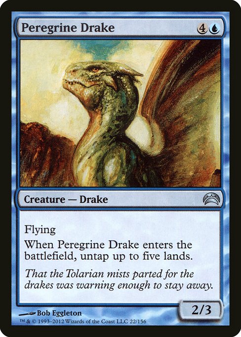 Peregrine Drake (22) [Planechase 2012]
