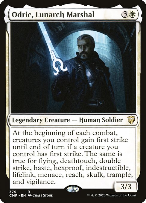 Odric, Lunarch Marshal (379) [Commander Legends]