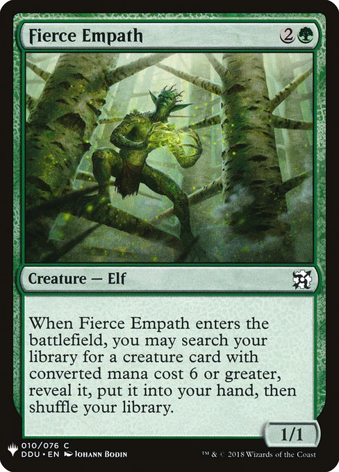 Fierce Empath (DDU-10) [The List]