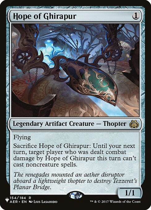 Hope of Ghirapur (AER-154) [The List]