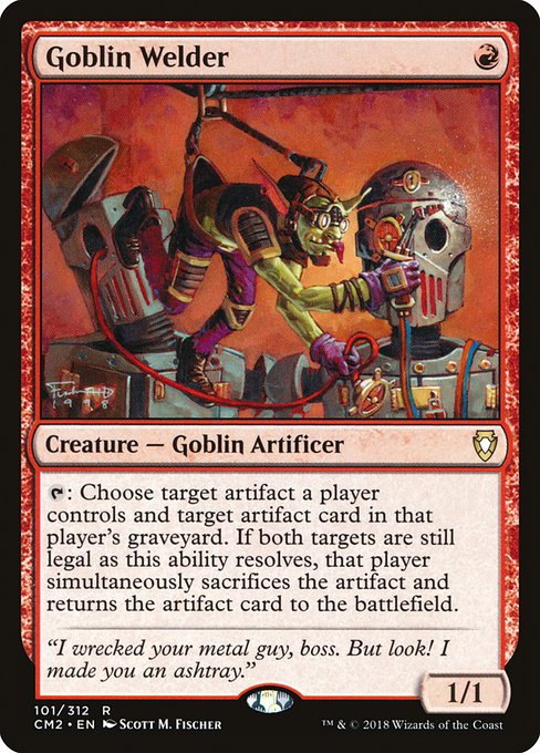 Goblin Welder (101) [Commander Anthology Volume II]