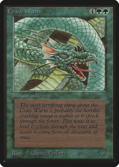 Craw Wurm (191) [Limited Edition Beta]
