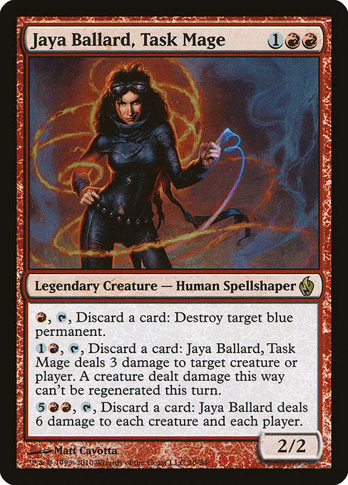 Jaya Ballard, Task Mage (10) [Premium Deck Series: Fire and Lightning]