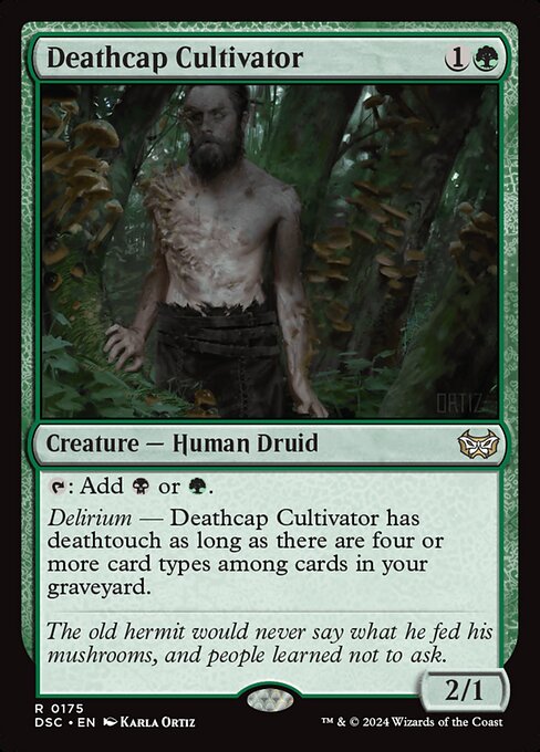 Deathcap Cultivator (175) [Duskmourn: House of Horror Commander]
