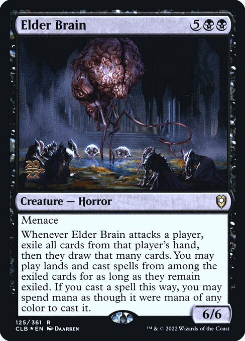 Elder Brain (125s) [Battle for Baldur's Gate Promos]