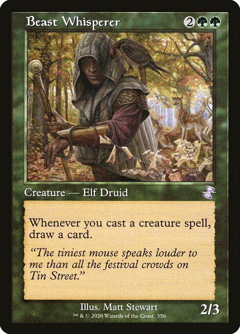 Beast Whisperer (356) [Time Spiral Remastered]