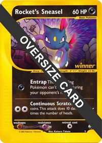 Rocket's Sneasel - 5 [Jumbo Cards]