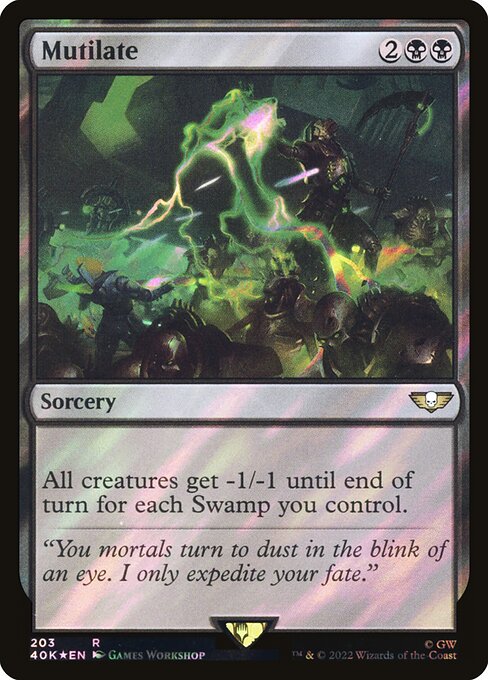 Mutilate (203★) [Warhammer 40,000 Commander]