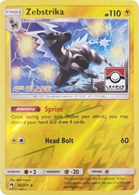 Zebstrika - 82/214 (League Challenge) [4th Place] (082/214) [League and Championship Cards]