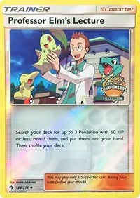 Professor Elm's Lecture - 188/214 (Regional Championships) (188/214) [League and Championship Cards]