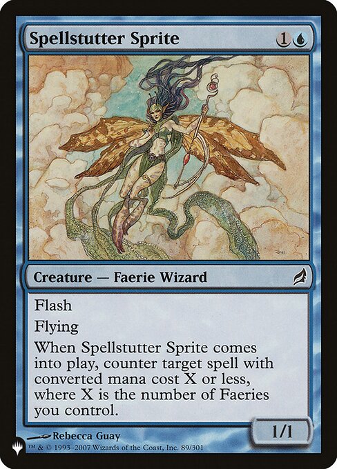 Spellstutter Sprite (LRW-89) [The List]
