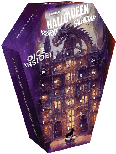 Fanroll Halloween Dice Advent Calendar image 0