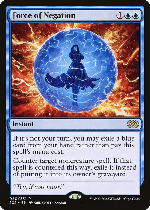 Force of Negation (50) [Double Masters 2022]