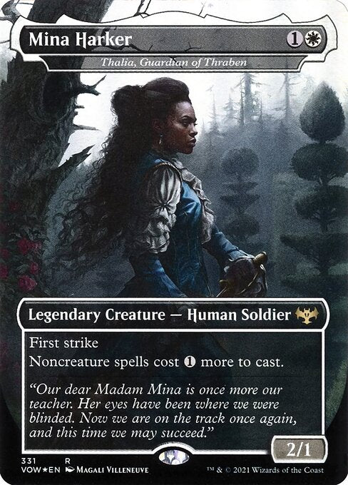Thalia, Guardian of Thraben (331) [Innistrad: Crimson Vow] [Borderless]