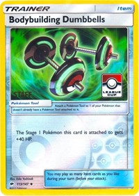 Bodybuilding Dumbbells - 113/147 (League Cup) [Staff] (113/147) [League and Championship Cards]