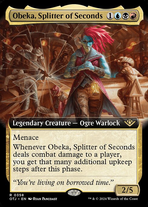 Obeka, Splitter of Seconds (358) [Outlaws of Thunder Junction]
