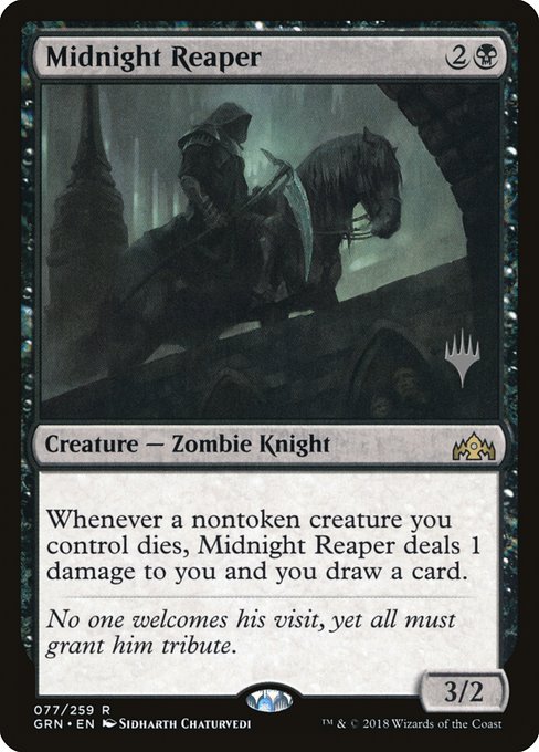 Midnight Reaper (77p) [Guilds of Ravnica Promos]