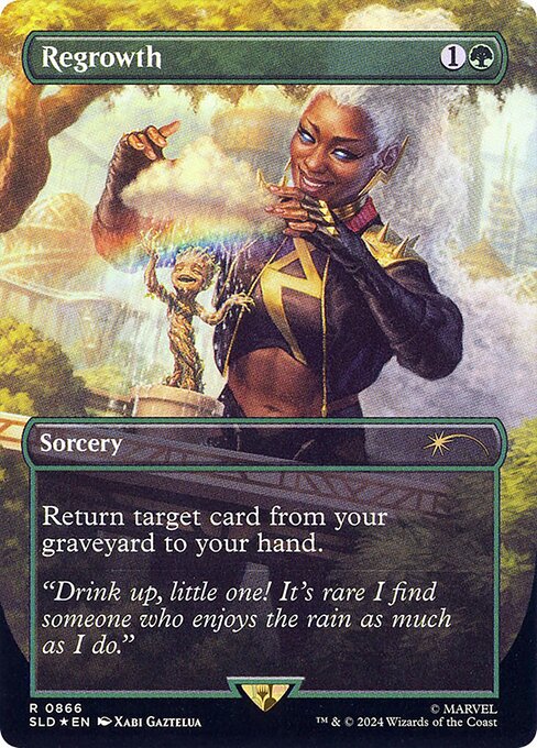 Regrowth (Rainbow Foil) (866) [Secret Lair Drop]