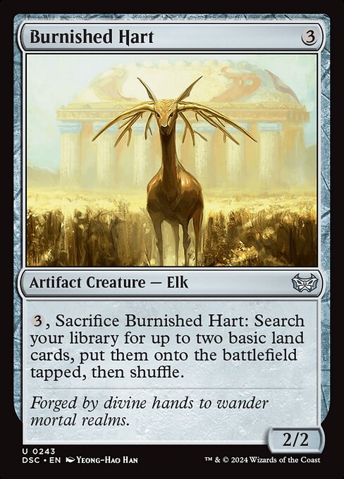 Burnished Hart (243) [Duskmourn: House of Horror Commander]