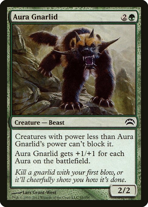 Aura Gnarlid (55) [Planechase 2012]